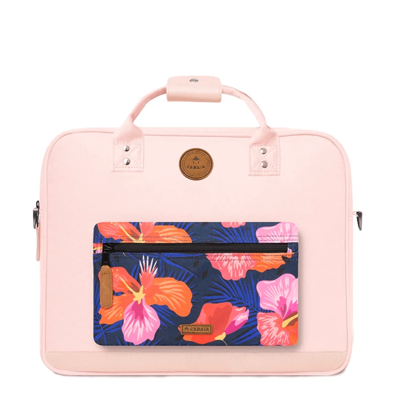 Cabaïa Sacoche Ordinateur 15 Pouces Hanoi Rose 4 Cabaïa Sacoche Ordinateur 15 Pouces Hanoi Rose – Image 2