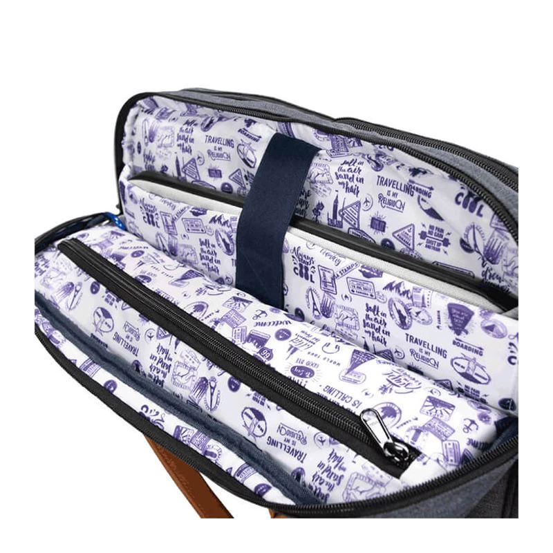 Cabaïa Sacoche Ordinateur 15 Pouces Londres Gris 10 Cabaïa Sacoche Ordinateur 15 Pouces Londres Gris – Image 8