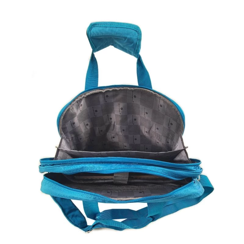 Sacoche Ordinateur 28105A 2 Compartiments 15.6 Pouces 40 Cm Teal Bleu 3 Sacoche Ordinateur 28105A 2 Compartiments 15.6 Pouces 40 Cm Teal Bleu – Image 2