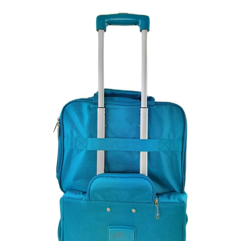 Sacoche Ordinateur 28105A 2 Compartiments 15.6 Pouces 40 Cm Teal Bleu 6 Sacoche Ordinateur 28105A 2 Compartiments 15.6 Pouces 40 Cm Teal Bleu – Image 5