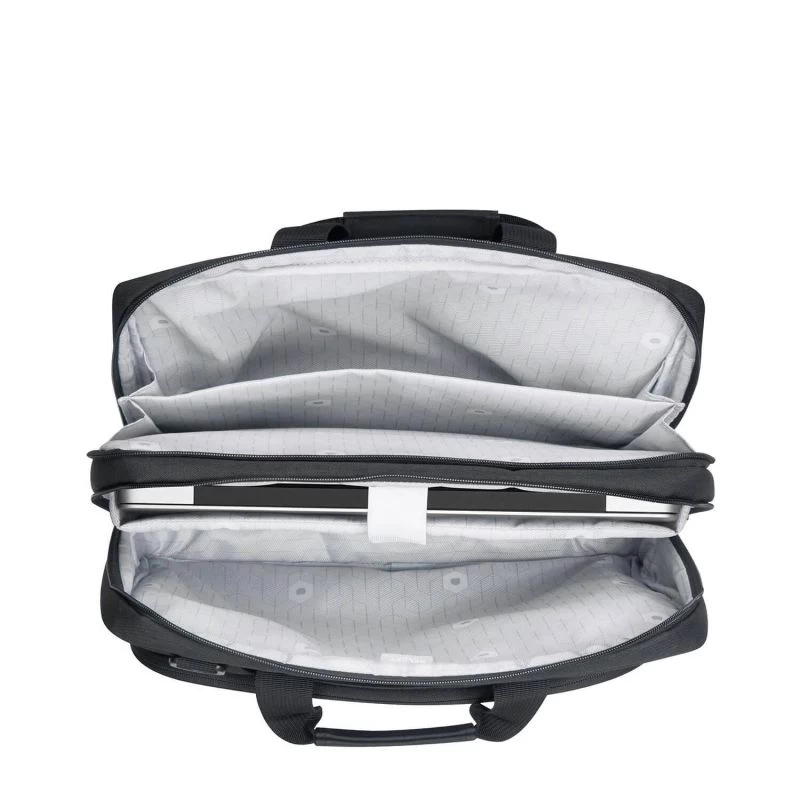 Delsey Paris Sacoche Ordinateur Esplanade 2 Compartiments 15.6 Pouces 41 Cm Noir Profond 5 Delsey Paris Sacoche Ordinateur Esplanade 2 Compartiments 15.6 Pouces 41 Cm Noir Profond – Image 3