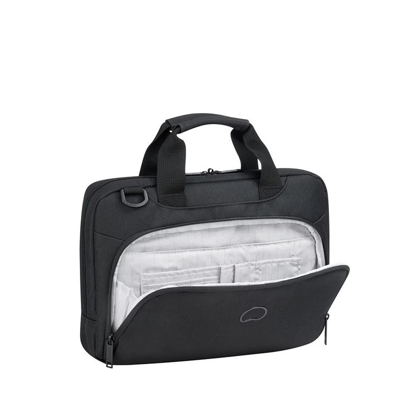 Delsey Paris Serviette Ordinateur Esplanade 13.3 Pouces 35.5 Cm Noir Profond 5 Delsey Paris Serviette Ordinateur Esplanade 13.3 Pouces 35.5 Cm Noir Profond – Image 3