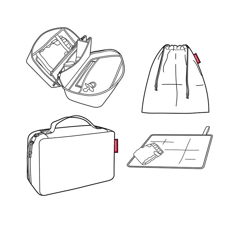 Reisenthel Trousse à Langer Baby Case 24 Cm Black 7 Reisenthel Trousse à Langer Baby Case 24 Cm Black – Image 5