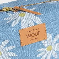 Wouf Trousse De Toilette 21 Cm Coton Biologique Drew -Delsey Paris Magasin trousse de toilette 21 cm coton biologique drew 2