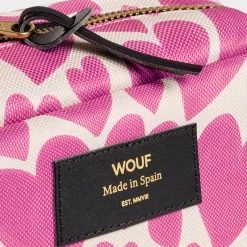 Wouf Trousse De Toilette 21 Cm Pink Love -Delsey Paris Magasin trousse de toilette 21 cm pink love 2