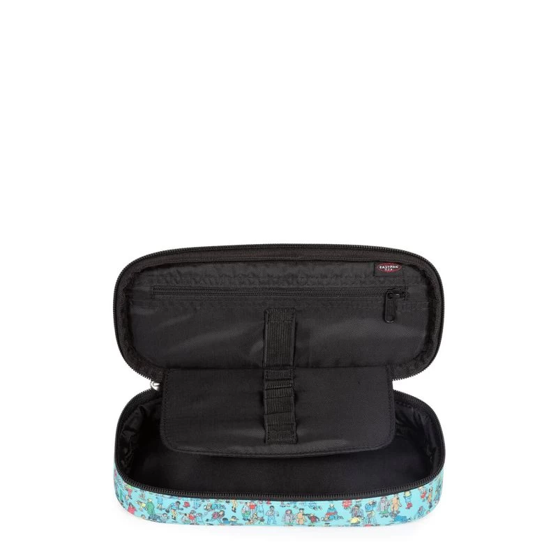 Eastpak Trousse Oval 22 Cm Willy Pattern Blue 4 Eastpak Trousse Oval 22 Cm Willy Pattern Blue – Image 2