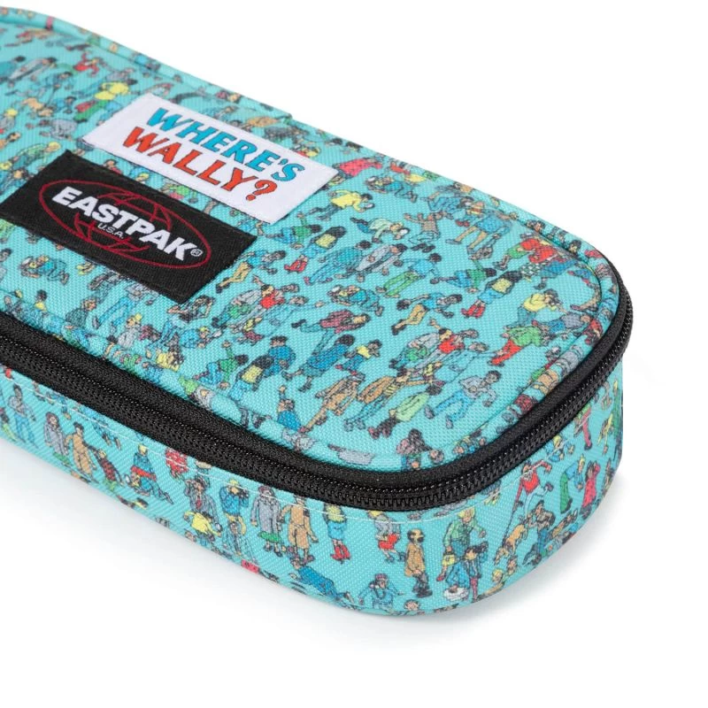 Eastpak Trousse Oval 22 Cm Willy Pattern Blue 5 Eastpak Trousse Oval 22 Cm Willy Pattern Blue – Image 3