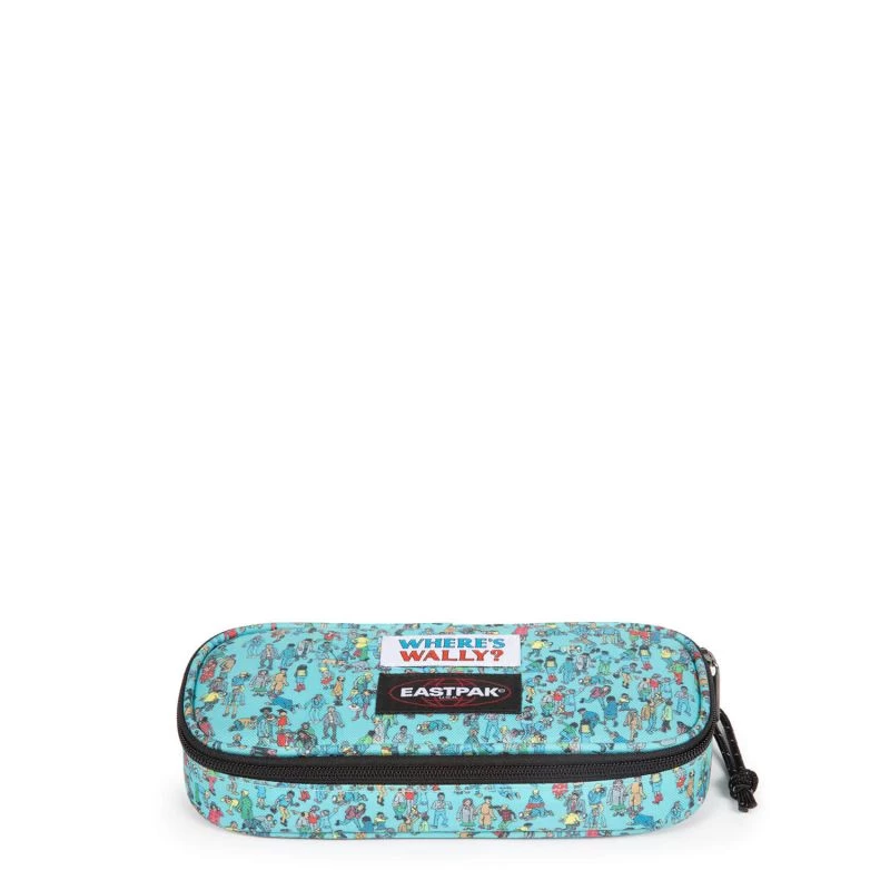 Eastpak Trousse Oval 22 Cm Willy Pattern Blue 3 Eastpak Trousse Oval 22 Cm Willy Pattern Blue