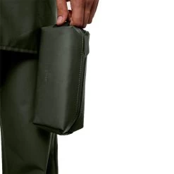 Rains Trousse Pencil Case 21cm Vert Sapin -Delsey Paris Magasin trousse pencil case 21cm vert sapin 4