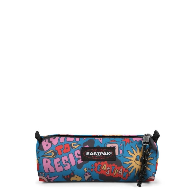 Eastpak Trousse Simple Benchmark 20.5 Cm Doodle Blue 3 Eastpak Trousse Simple Benchmark 20.5 Cm Doodle Blue