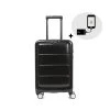 Valise Cabine Rigide Avec Port USB Intégré Taza 56 Cm Black 2 Valise Cabine Rigide Avec Port USB Intégré Taza 56 Cm Black -Delsey Paris Magasin valise cabine connectee rigide taza 50 cm black