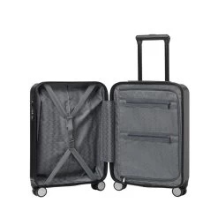 Valise Cabine Rigide Avec Port USB Intégré Taza 56 Cm Black -Delsey Paris Magasin valise cabine connectee rigide taza 50 cm black 2