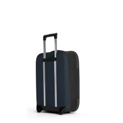 Valise Cabine Hybride Pliable Flex Vega 55 Cm Atlantic Blue -Delsey Paris Magasin valise cabine hybride pliable flex vega 55 cm atlantic blue 6