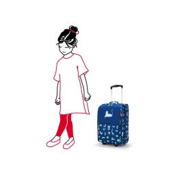 Reisenthel Valise Cabine Hybride Trolley XS Kids 43 Cm ABC Friends Blu -Delsey Paris Magasin valise cabine hybride trolley xs kids 43 cm abc friends blu 3