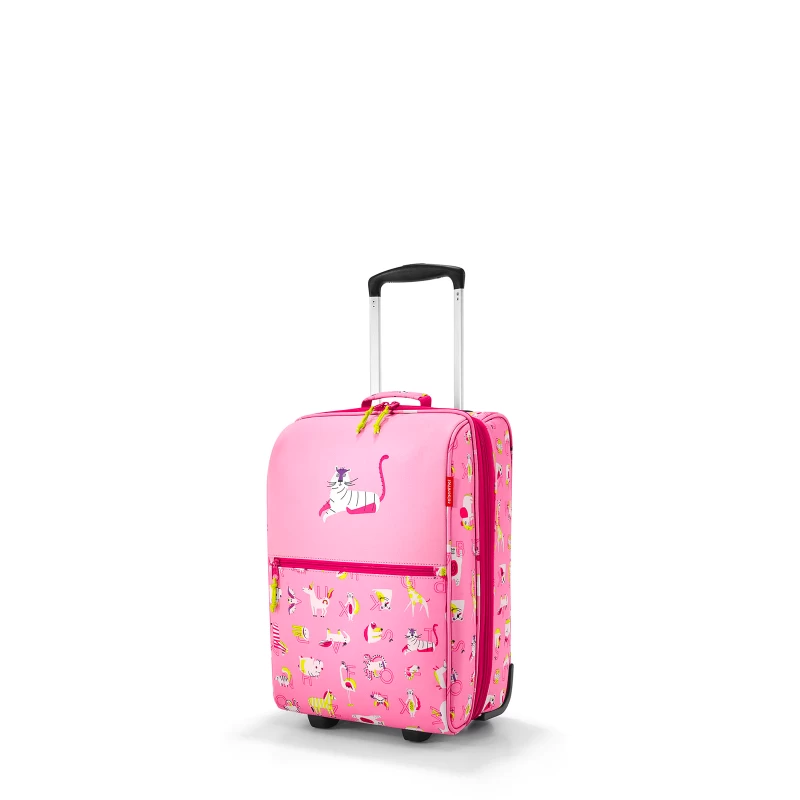 Reisenthel Valise Cabine Hybride Trolley XS Kids 43 Cm ABC Friends Pink 3 Reisenthel Valise Cabine Hybride Trolley XS Kids 43 Cm ABC Friends Pink