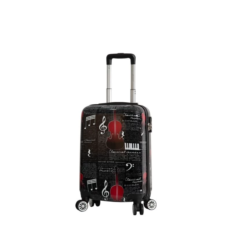 Valise Cabine Rigide 36820B 55 Cm Musique 3 Valise Cabine Rigide 36820B 55 Cm Musique