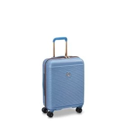 Delsey Paris Valise Cabine Rigide 55cm Freestyle Slim Bleu 11 Delsey Paris Valise Cabine Rigide 55cm Freestyle Slim Bleu -Delsey Paris Magasin valise cabine rigide 55cm freestyle slim bleu 2