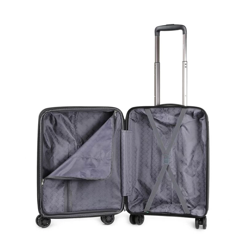 Valise Cabine Rigide Akari Extensible 55cm Noir 4 Valise Cabine Rigide Akari Extensible 55cm Noir – Image 2