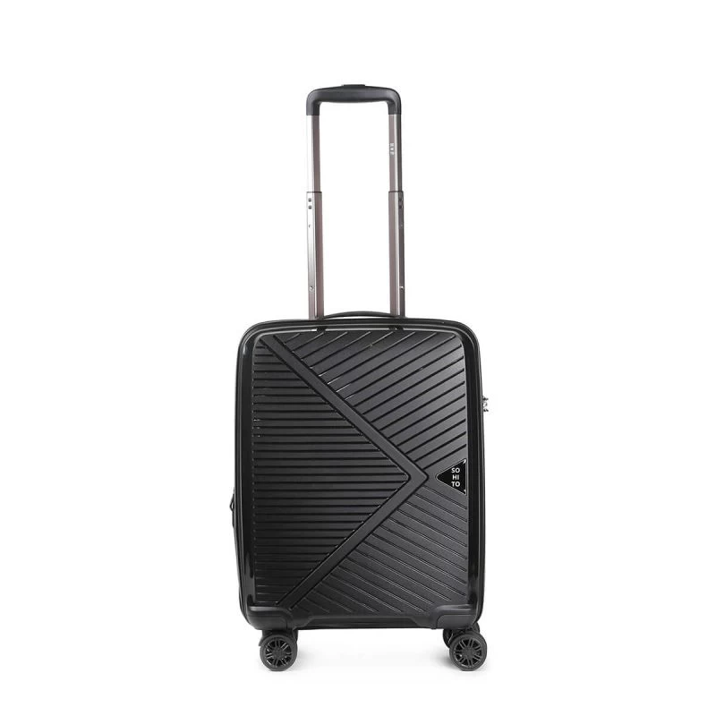 Valise Cabine Rigide Akari Extensible 55cm Noir 3 Valise Cabine Rigide Akari Extensible 55cm Noir