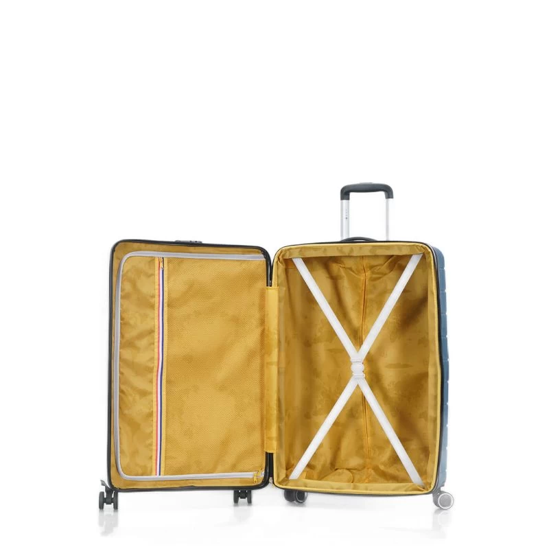 Valise Cabine Rigide Bicolore 368 Extensible 55 Cm Blanc/bleu 4 Valise Cabine Rigide Bicolore 368 Extensible 55 Cm Blanc/bleu – Image 2