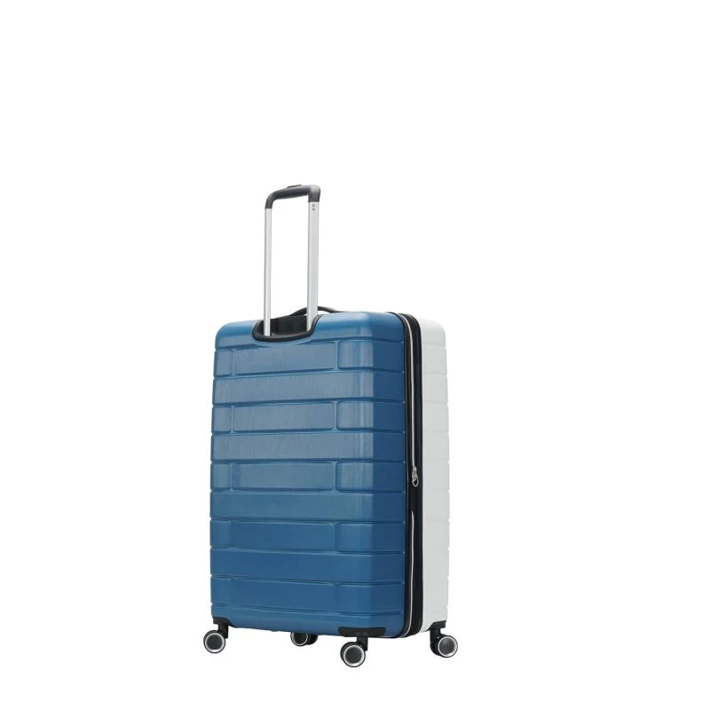 Valise Cabine Rigide Bicolore 368 Extensible 55 Cm Blanc/bleu 8 Valise Cabine Rigide Bicolore 368 Extensible 55 Cm Blanc/bleu – Image 6