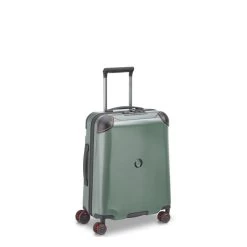 Delsey Paris Valise Cabine Rigide Cactus Slim Port USB 55cm Khaki -Delsey Paris Magasin valise cabine rigide cactus slim port usb 55cm khaki 2