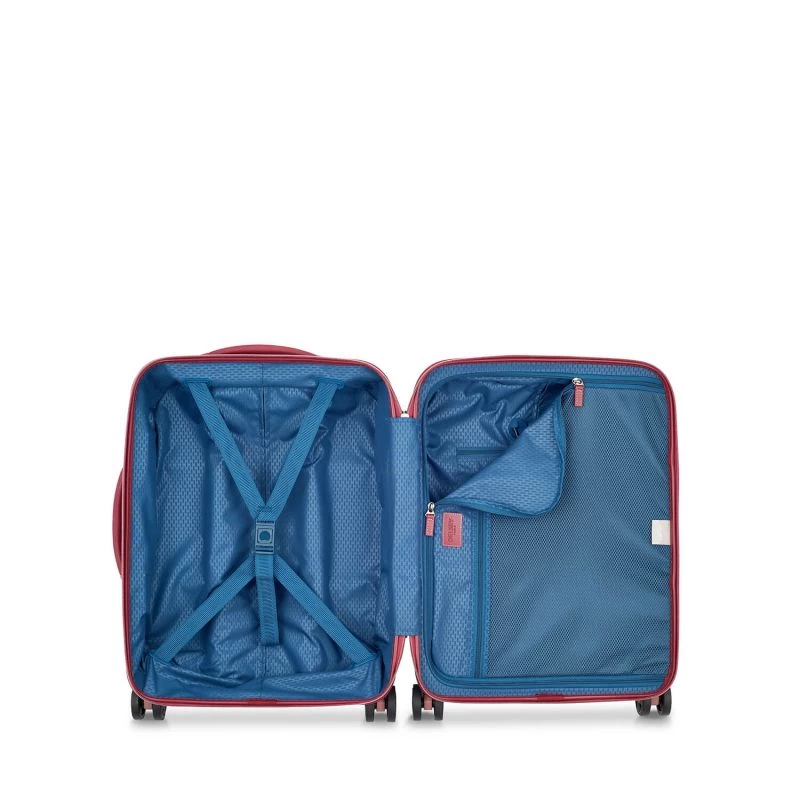 Delsey Paris Valise Cabine Rigide Châtelet Air 2.0 Slim Port USB 55 Cm Rose 4 Delsey Paris Valise Cabine Rigide Châtelet Air 2.0 Slim Port USB 55 Cm Rose – Image 2