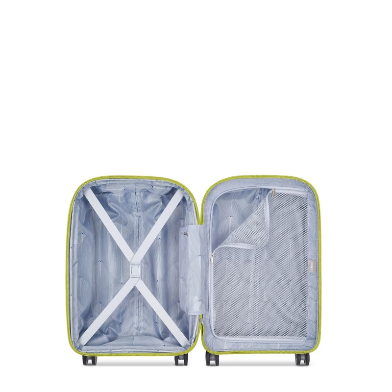 Delsey Paris Valise Cabine Rigide Clavel Extensible 55 Cm Citron 6 Delsey Paris Valise Cabine Rigide Clavel Extensible 55 Cm Citron – Image 4