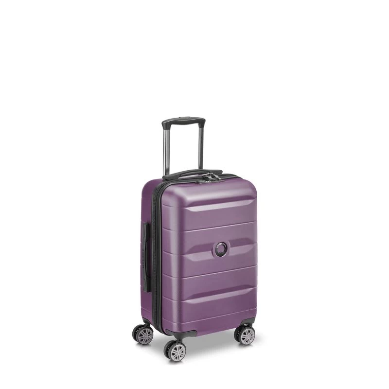 Delsey Paris Valise Cabine Rigide Comete + 55 Cm Violet 5 Delsey Paris Valise Cabine Rigide Comete + 55 Cm Violet – Image 3