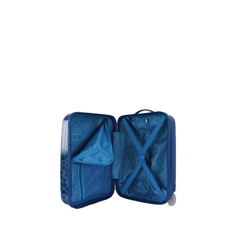 Valise Cabine Rigide Enfant 2 Roues Kids 48 Cm Bleu 4 Valise Cabine Rigide Enfant 2 Roues Kids 48 Cm Bleu – Image 2