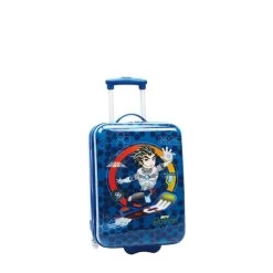 Valise Cabine Rigide Enfant 2 Roues Kids 48 Cm Bleu