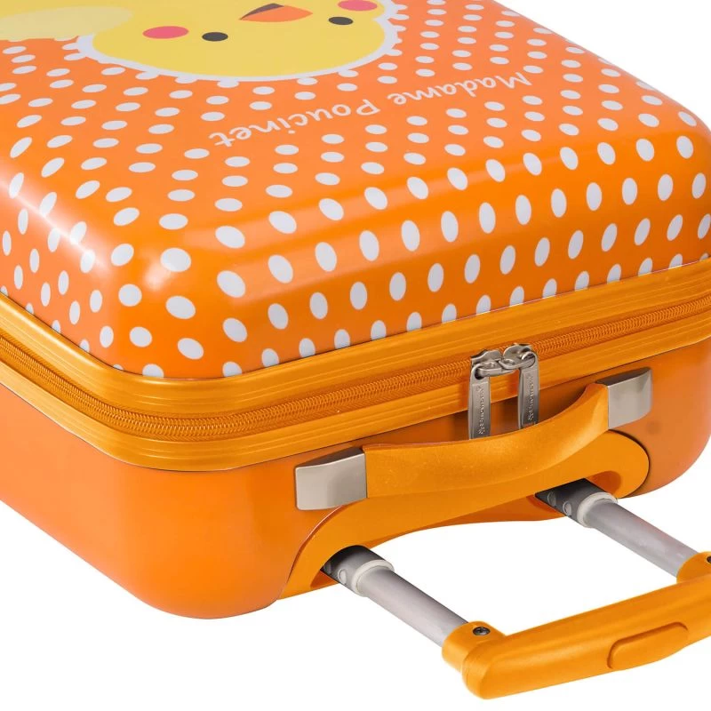 Valise Cabine Rigide Enfant P85118 49 Cm Poussin Orange 6 Valise Cabine Rigide Enfant P85118 49 Cm Poussin Orange – Image 4