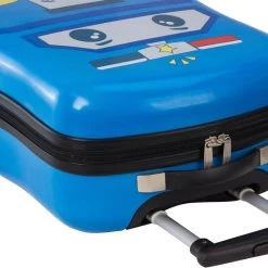 Valise Cabine Rigide Enfant V85118 49 Cm Voiture Bleu 12 Valise Cabine Rigide Enfant V85118 49 Cm Voiture Bleu -Delsey Paris Magasin valise cabine rigide enfant v85118 49 cm voiture bleu 4