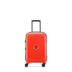 Delsey Paris Valise Cabine Rigide Extensible Belmont Plus 55 Cm Rouge