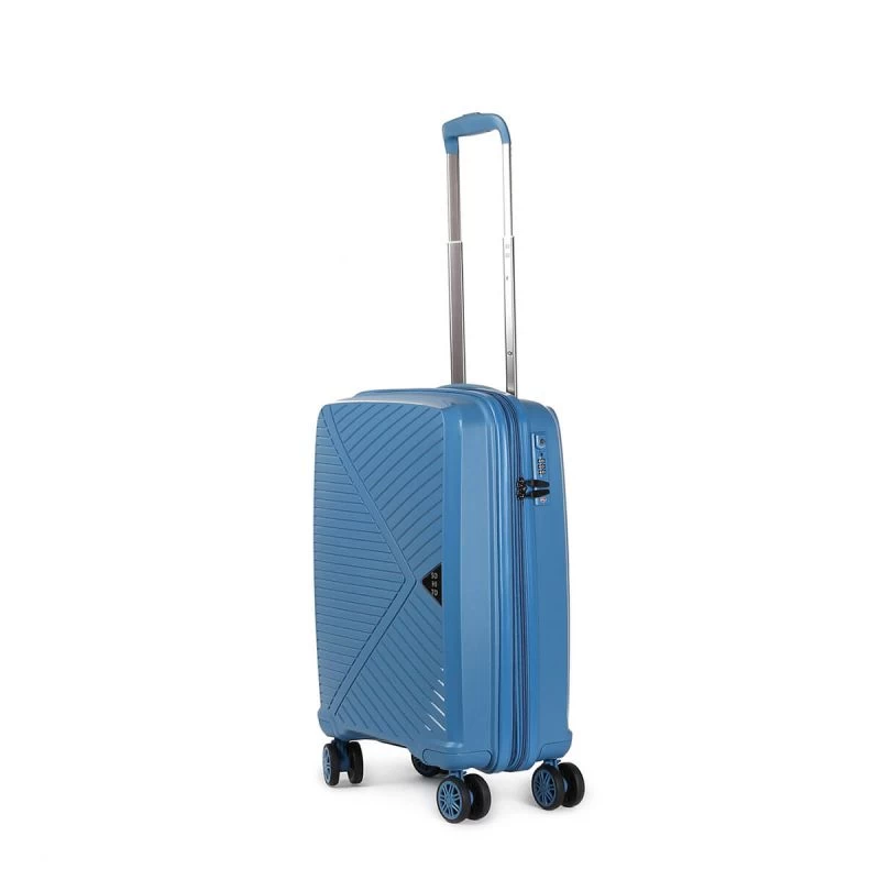 Valise Cabine Rigide Akari Extensible 55cm Bleu 5 Valise Cabine Rigide Akari Extensible 55cm Bleu – Image 3