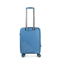 Valise Cabine Rigide Akari Extensible 55cm Bleu 9 Valise Cabine Rigide Akari Extensible 55cm Bleu -Delsey Paris Magasin valise cabine rigide gaufre extensible 51 cm gris 3