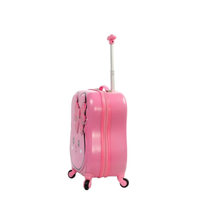 Valise Cabine Rigide Kid Lapin 48 Cm Rose 5 Valise Cabine Rigide Kid Lapin 48 Cm Rose – Image 3