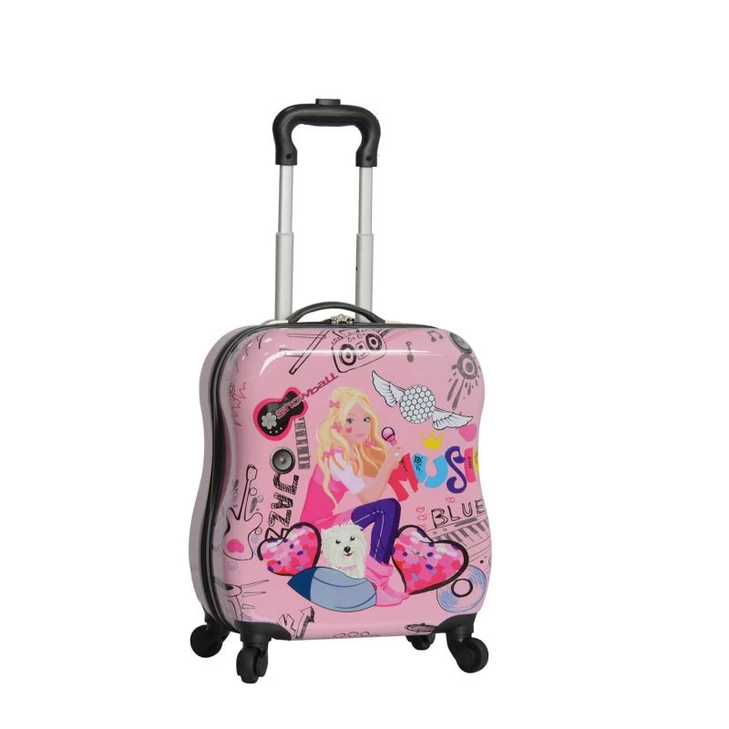 Valise Cabine Rigide Kid Musique 48 Cm Rose 3 Valise Cabine Rigide Kid Musique 48 Cm Rose