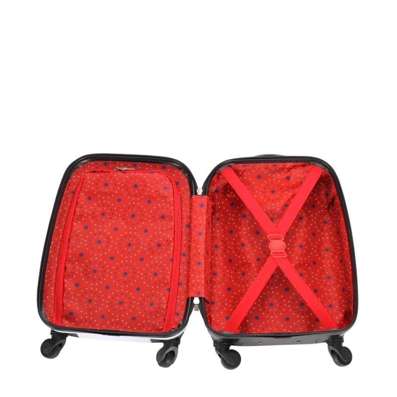 Valise Cabine Rigide Kid Ourson 48 Cm Noir/blanc 4 Valise Cabine Rigide Kid Ourson 48 Cm Noir/blanc – Image 2
