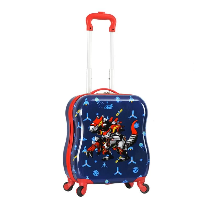 Valise Cabine Rigide Kid Robot Dino 48 Cm Bleu 3 Valise Cabine Rigide Kid Robot Dino 48 Cm Bleu