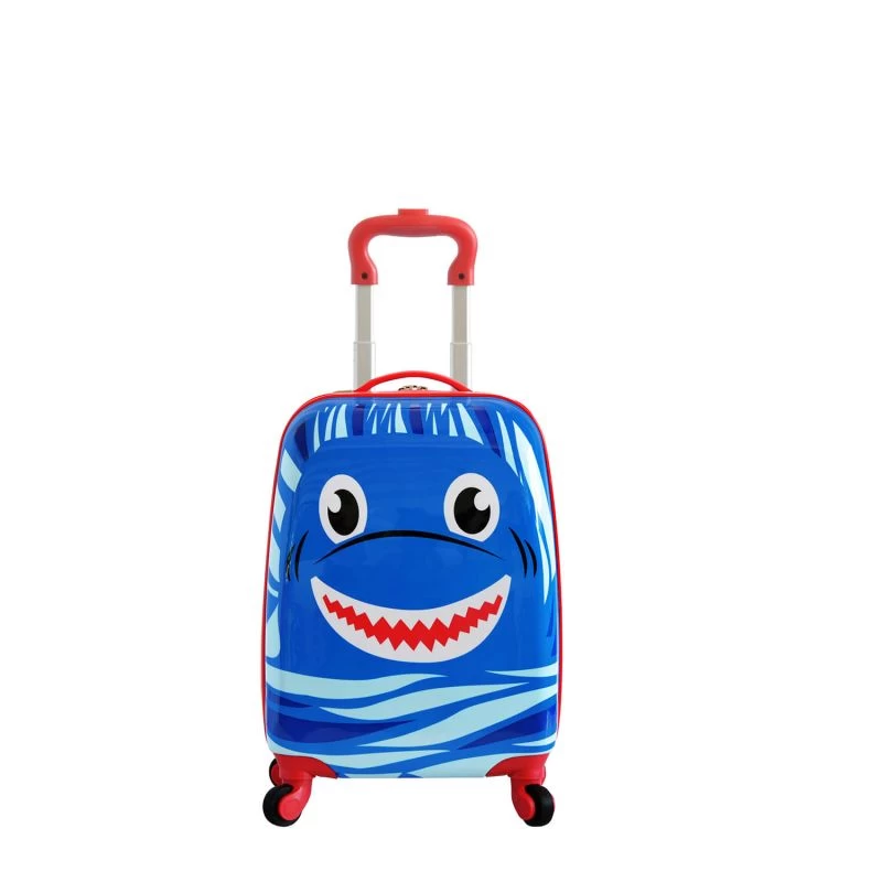 Valise Cabine Rigide Kid Shark 48 Cm Bleu 4 Valise Cabine Rigide Kid Shark 48 Cm Bleu – Image 2
