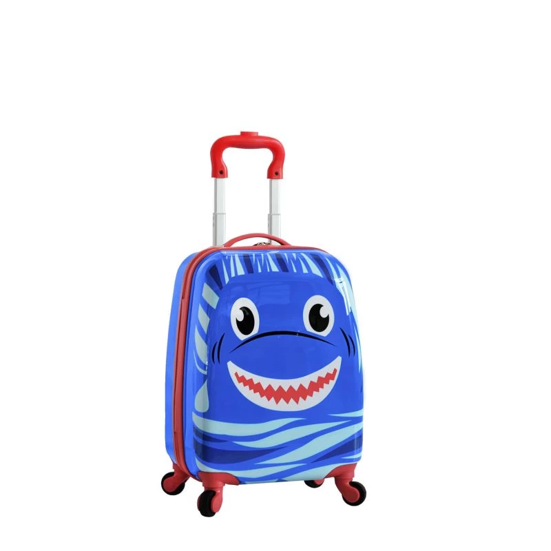 Valise Cabine Rigide Kid Shark 48 Cm Bleu 3 Valise Cabine Rigide Kid Shark 48 Cm Bleu
