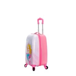 Valise Cabine Rigide Kid SirĂšne 48 Cm Rose