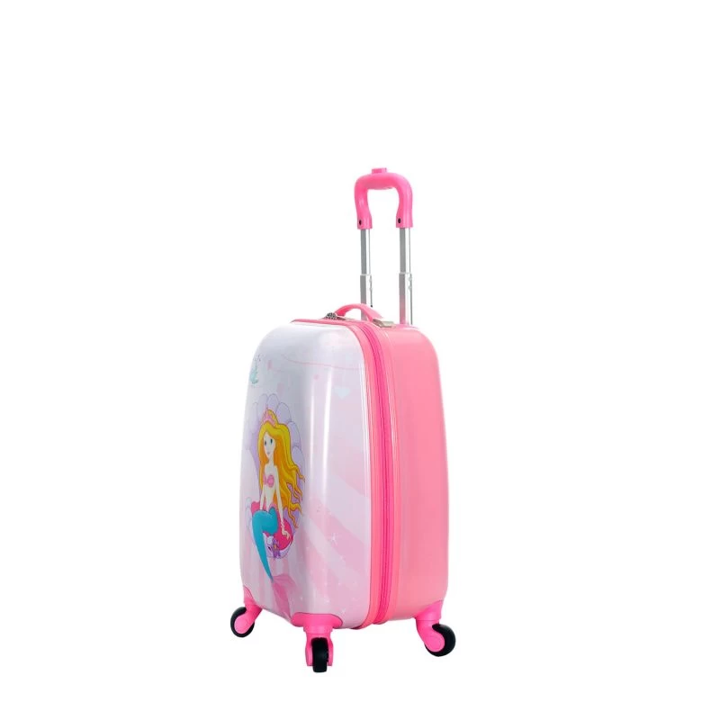 Valise Cabine Rigide Kid Sirène 48 Cm Rose 3 Valise Cabine Rigide Kid Sirène 48 Cm Rose