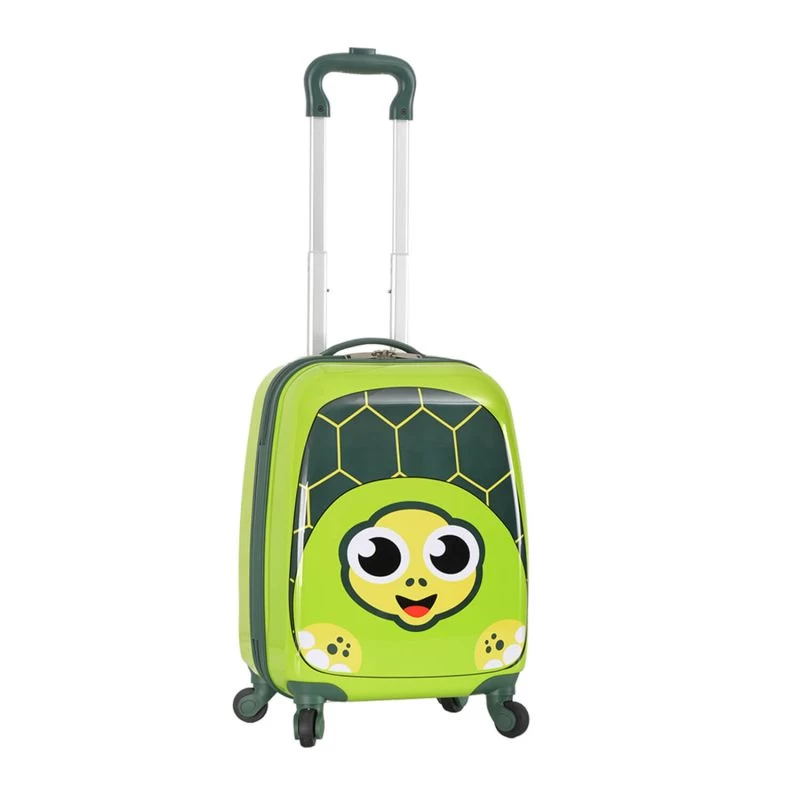 Valise Cabine Rigide Kid Turtle 48 Cm Vert 4 Valise Cabine Rigide Kid Turtle 48 Cm Vert – Image 2