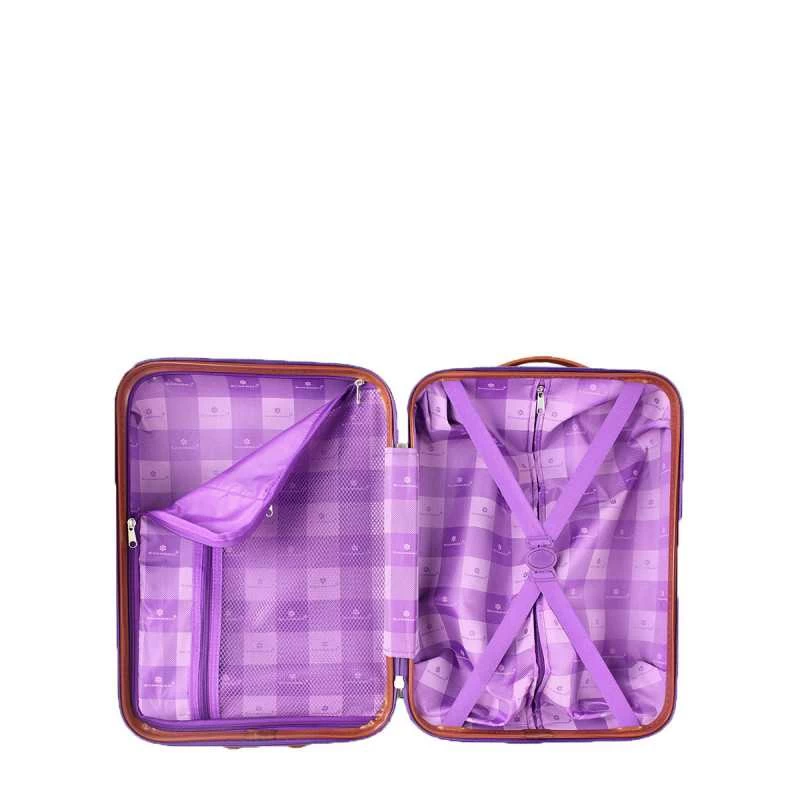 Valise Cabine Rigide Kids 2 Roues 48 Cm Violet 4 Valise Cabine Rigide Kids 2 Roues 48 Cm Violet – Image 2