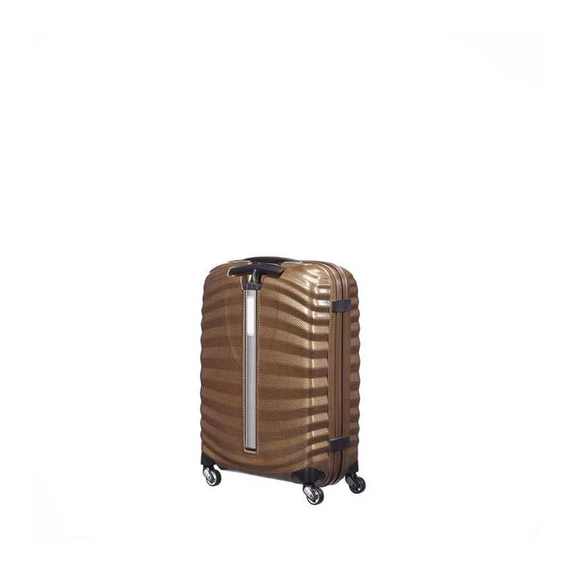 Samsonite Valise Cabine Rigide Lite-Shock 55 Cm Marron 6 Samsonite Valise Cabine Rigide Lite-Shock 55 Cm Marron – Image 4