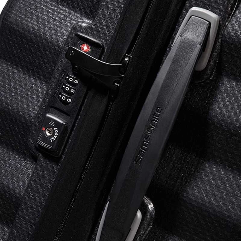 Samsonite Valise Cabine Rigide Lite-Shock 55 Cm Noir 5 Samsonite Valise Cabine Rigide Lite-Shock 55 Cm Noir – Image 3