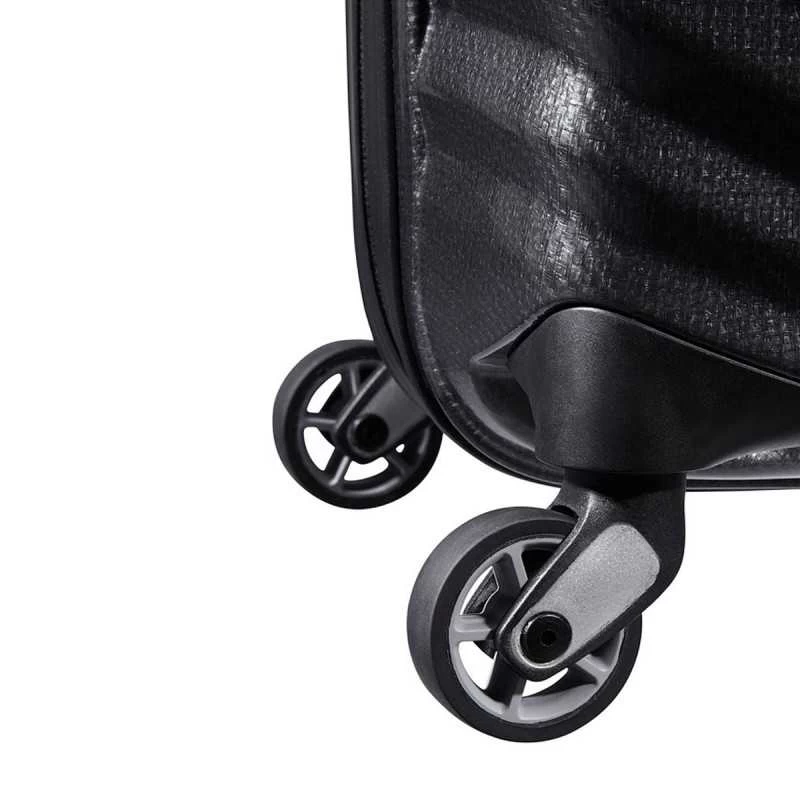 Samsonite Valise Cabine Rigide Lite-Shock 55 Cm Noir 10 Samsonite Valise Cabine Rigide Lite-Shock 55 Cm Noir – Image 8