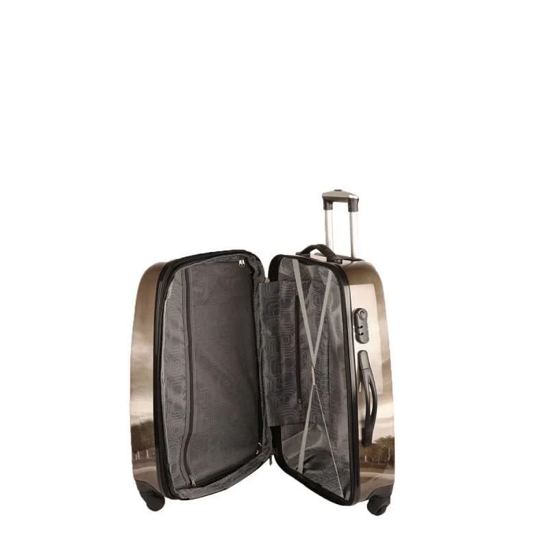 Valise Cabine Rigide Paris 54 Cm Gris 4 Valise Cabine Rigide Paris 54 Cm Gris – Image 2